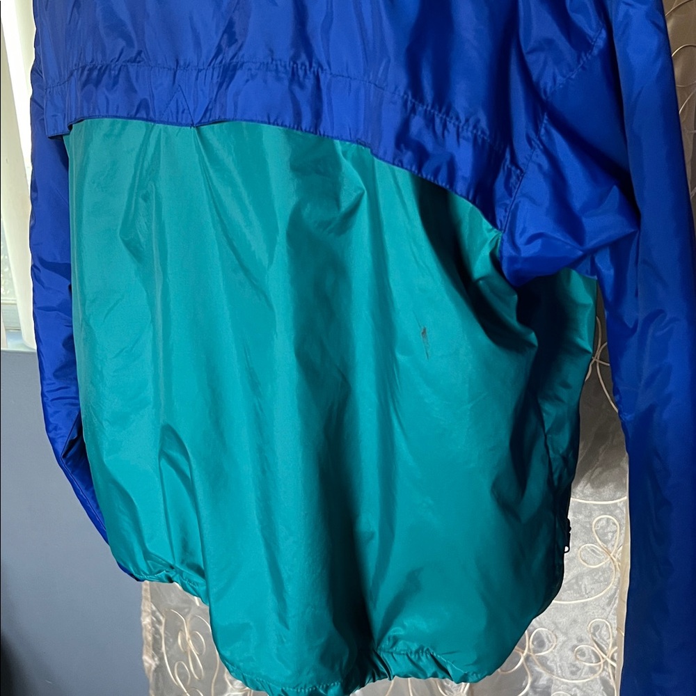 Columbia Men's Blue and Teal Windbreaker size XL - Picture 10 of 11